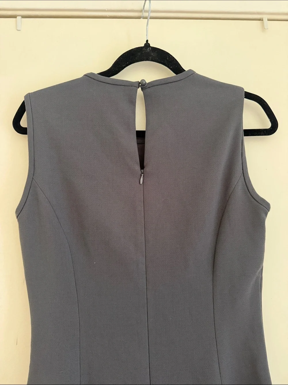 Kate spade fit and flare dress, slate grey, size 6